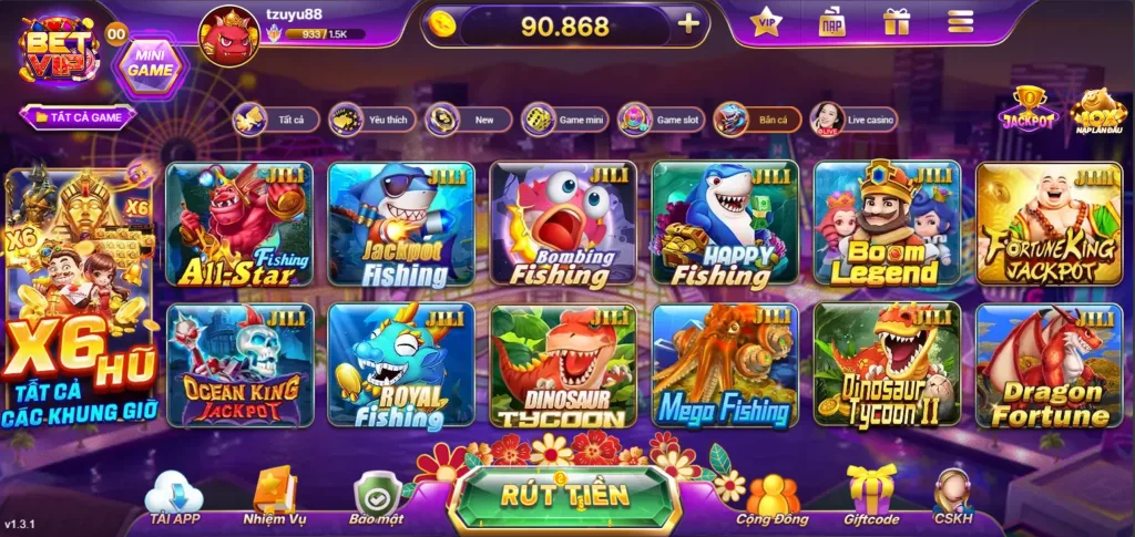 betvip bắn cá