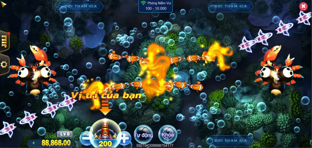 Bắn Cá Mega Fishing Betvip