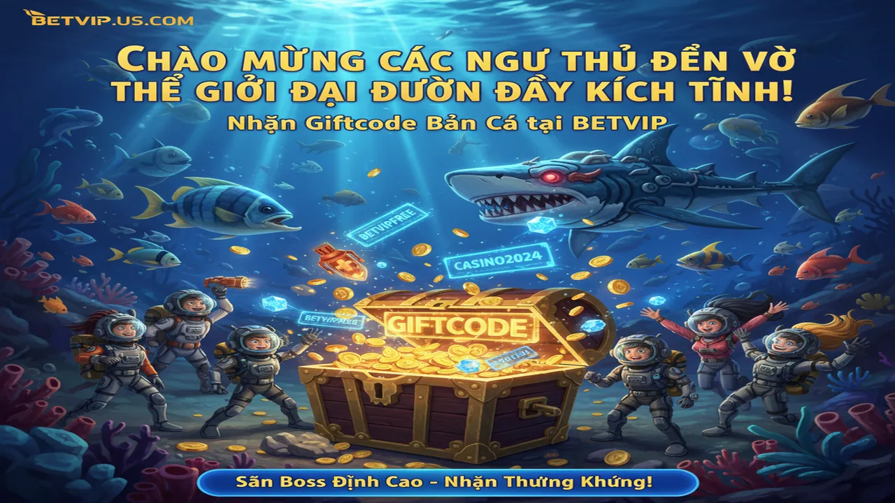 Nhận Giftcode Bắn Cá Betvip