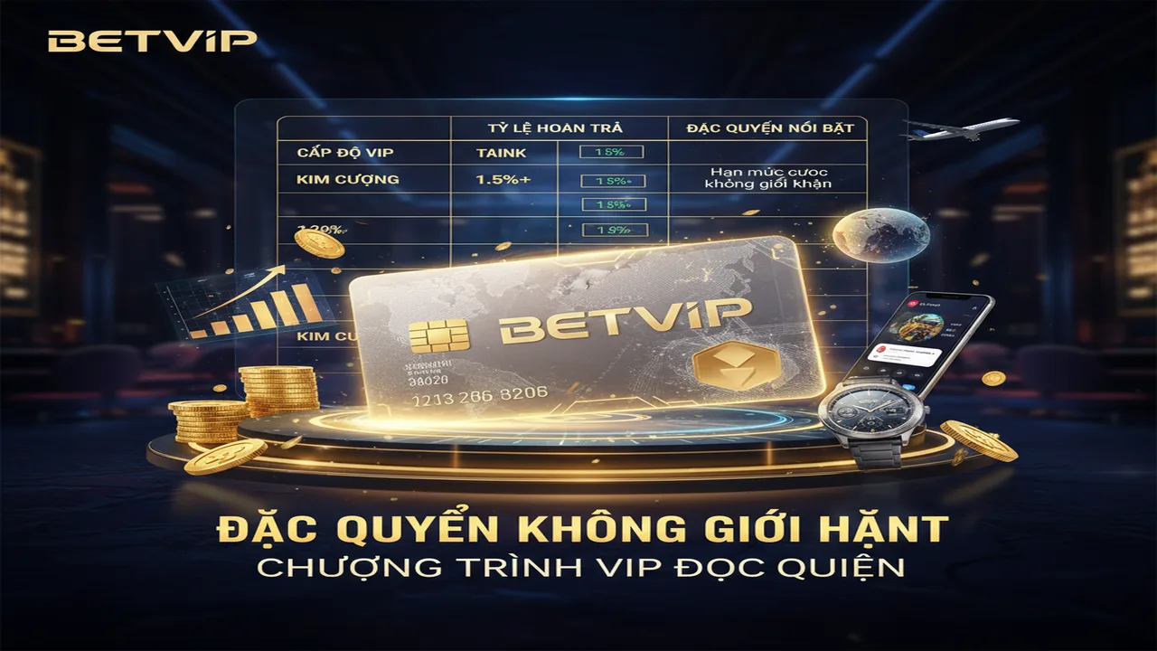 Đặc quyền VIP Betvip