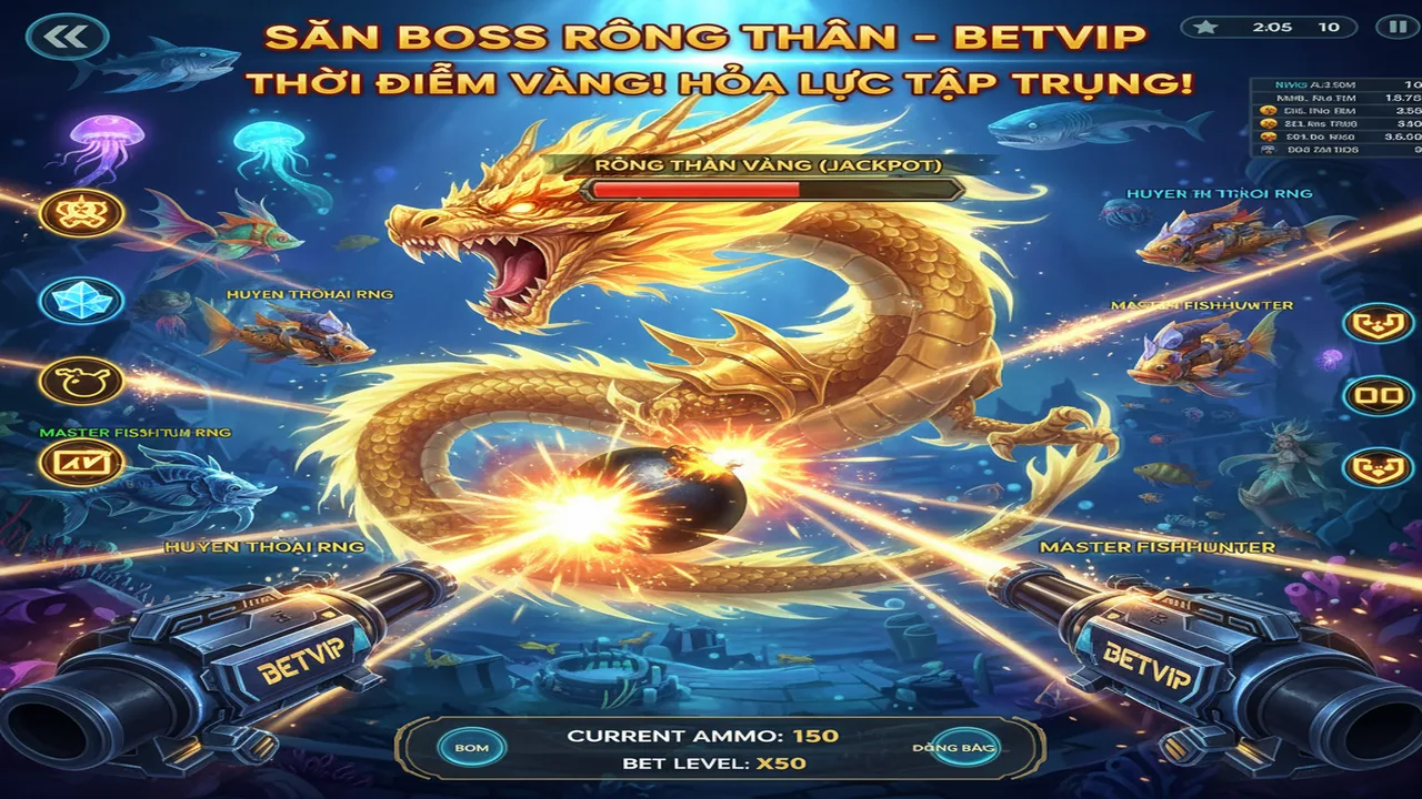 Diệt Boss Rồng Thần Betvip