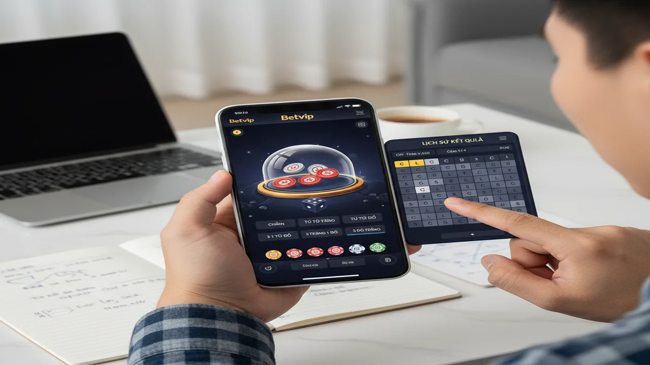 Soi cầu Xóc Đĩa Betvip